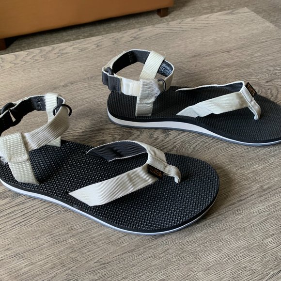 Teva Original Sandals White Straps Women's 8 - Picture 3 of 6